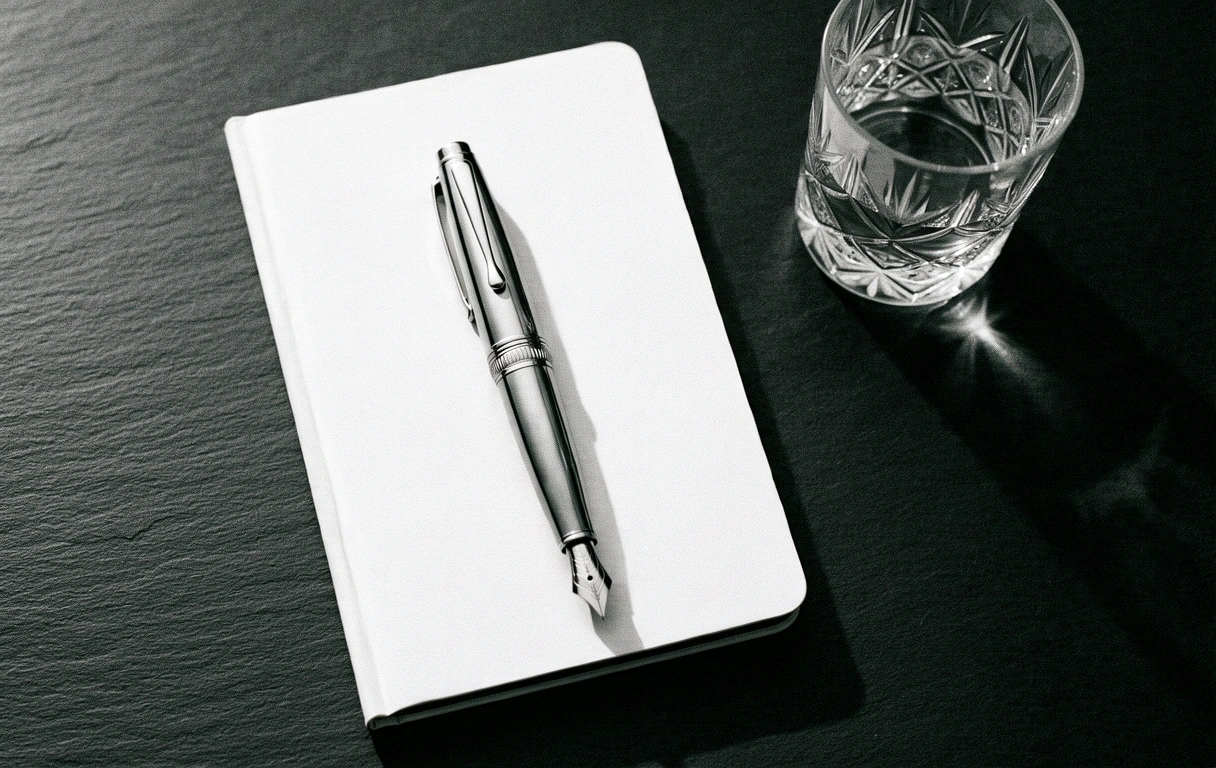 Minimalist executive workspace