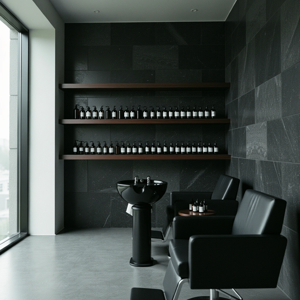 Modern grooming lounge